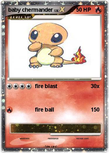 Pokemon baby chermander