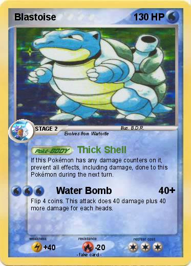 Pokemon Blastoise