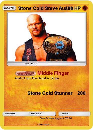 Pokemon Stone Cold Steve Austin