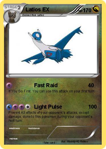 Pokemon Latios EX