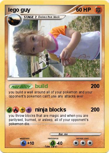 Pokemon lego guy