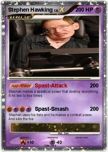 Pokemon Stephen Hawking