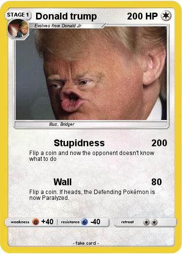 Pokemon Donald trump