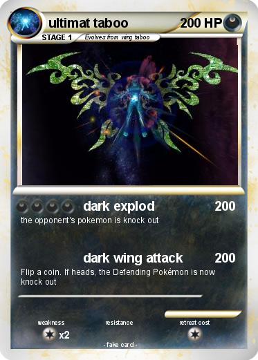 Pokemon ultimat taboo