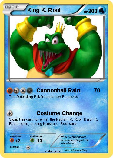 Pokemon King K. Rool