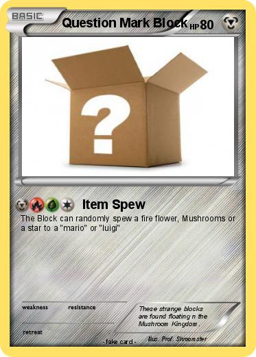 Pokemon Question Mark Block