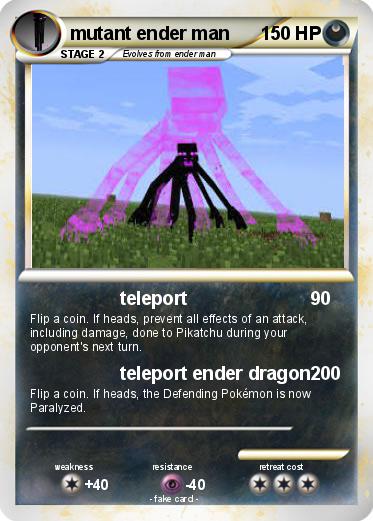 Pokemon mutant ender man