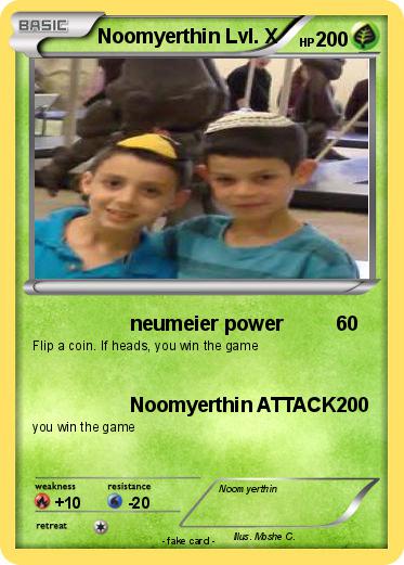 Pokemon Noomyerthin Lvl. X