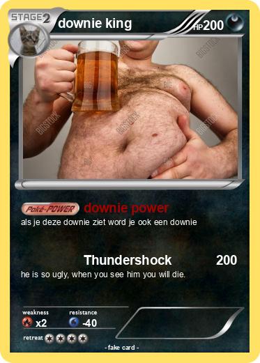 Pokemon downie king
