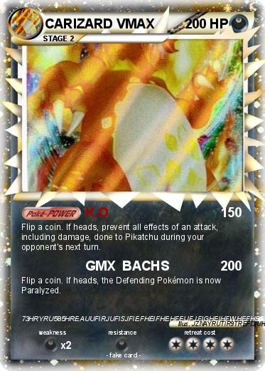 Pokemon CARIZARD VMAX