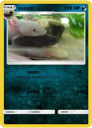 Pokemon axolotl