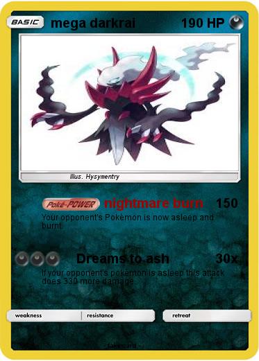 Pokemon mega darkrai