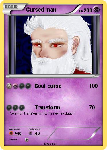 Pokemon Cursed man