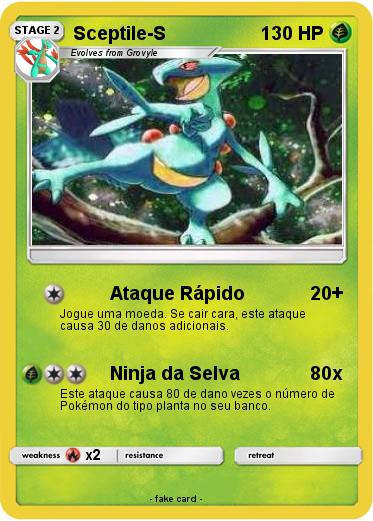 Pokemon Sceptile-S