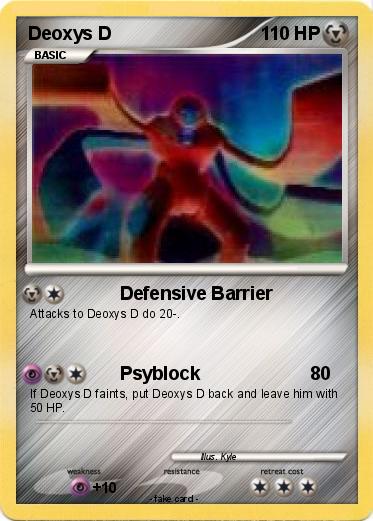 Pokemon Deoxys D