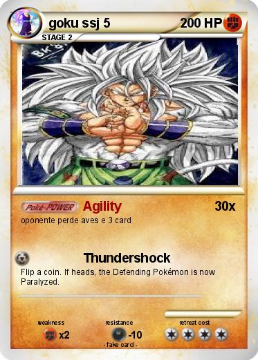 Pokemon goku ssj 5