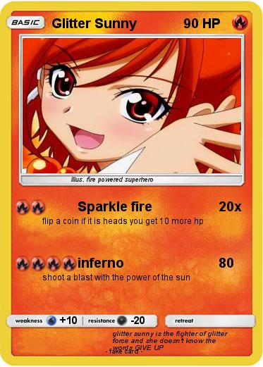 Pokemon Glitter Sunny