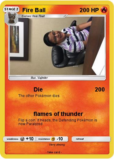Pokemon Fire Ball