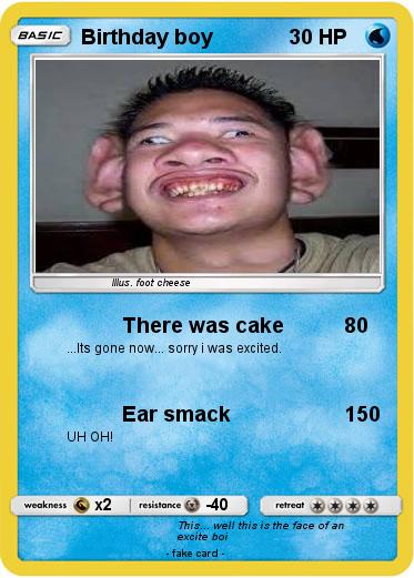 Pokemon Birthday boy
