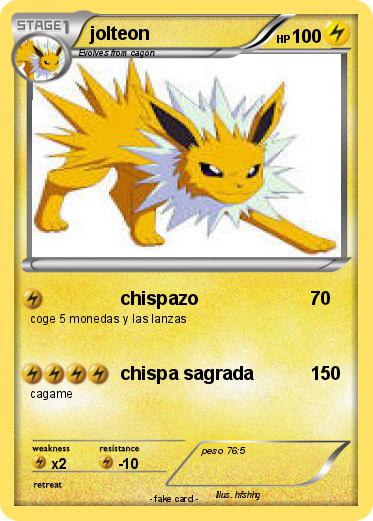 Pokemon jolteon