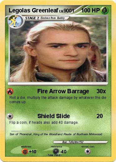 Pokemon Legolas Greenleaf