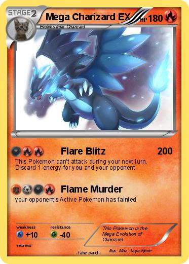 Pokemon Mega Charizard EX