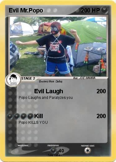 Pokemon Evil Mr.Popo
