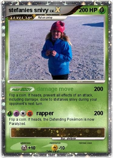 Pokemon stefanies snivy