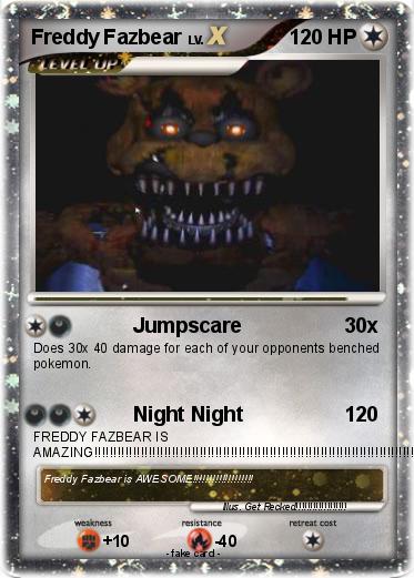 Pokemon Freddy Fazbear