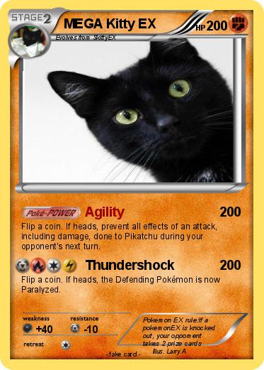 Pokemon MEGA Kitty EX