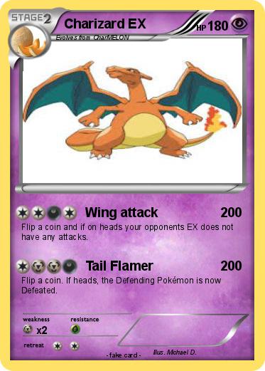 Pokemon Charizard EX
