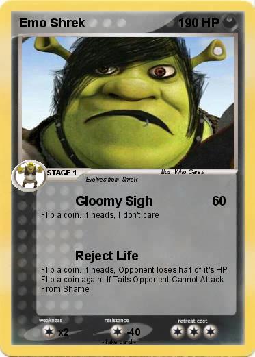 Pokemon Emo Shrek