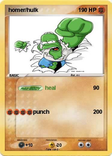 Pokemon homer/hulk