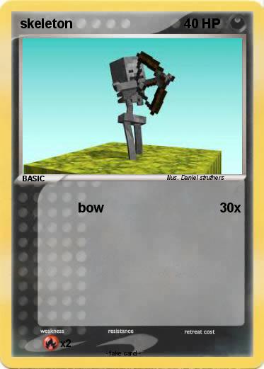 Pokemon skeleton
