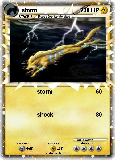 Pokemon storm