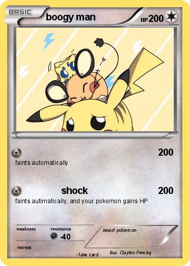 Pokemon boogy man
