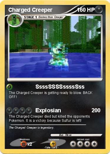 Pokemon Charged Creeper