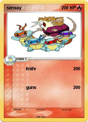 Pokemon sensay