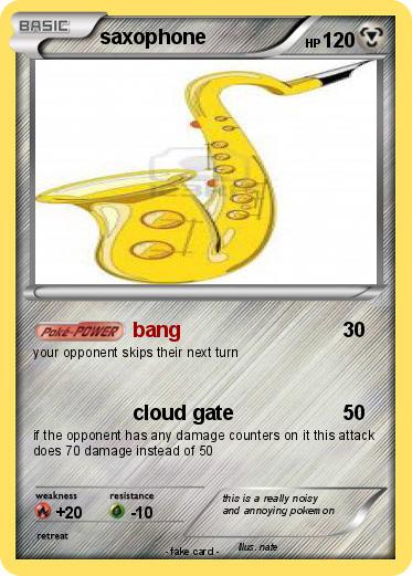Pokemon saxophone