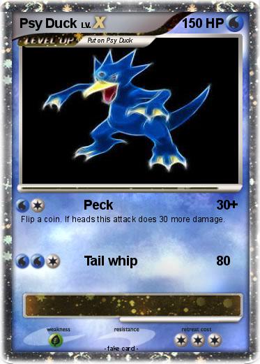 Pokemon Psy Duck