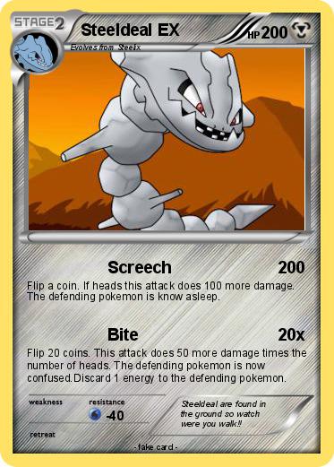 Pokemon Steeldeal EX