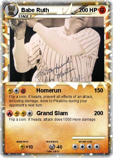 Pokemon Babe Ruth
