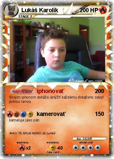 Pokemon Lukáš Karolík