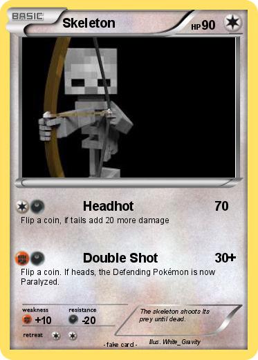 Pokemon Skeleton
