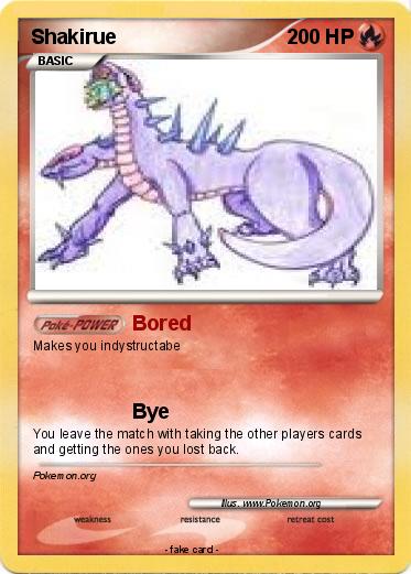 Pokemon Shakirue