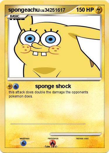 Pokemon spongeachu