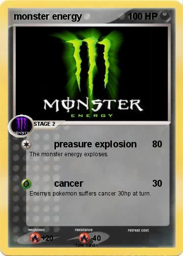 Pokemon monster energy