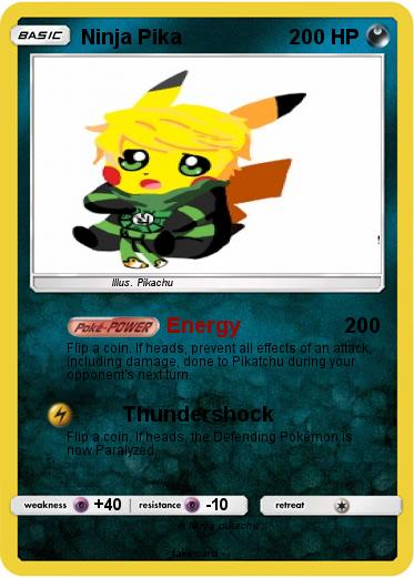 Pokemon Ninja Pika