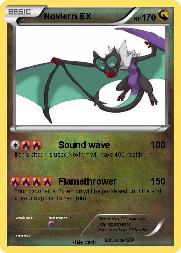 Pokemon Noviern EX