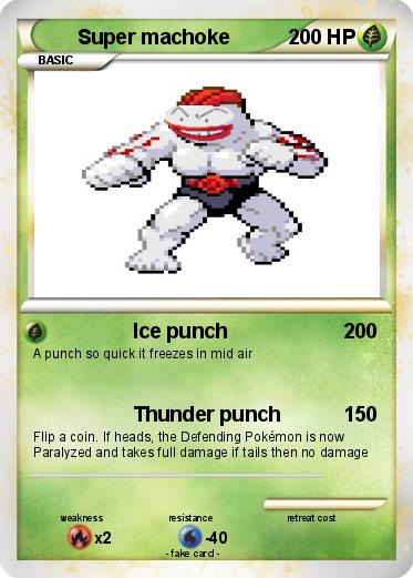Pokemon Super machoke